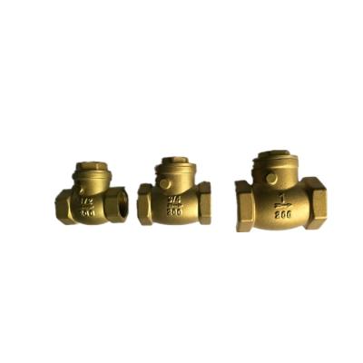 China OEM/ODM General Custom Brass Swing Check Valve With High Quality & Low Cost & High Cost Performance for sale