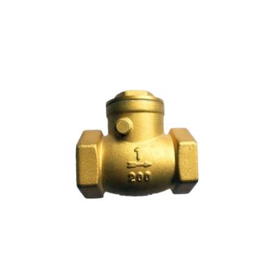 China High Quality And Low Price OEM ODM General Custom Brass Swing Check Valve for sale