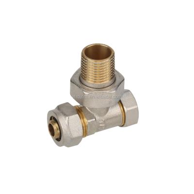 China QIONGYU High Quality Brass Thermostatic Heat Radiator Valve Body Fittings for sale