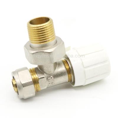 China General NP BRASS underfloor heating supplier china TAIZHOU QIOMGYU thermostatic radiator valve for sale