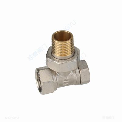 China QIONGYU General Manual Radiator Valve Lockshied Radiator Valve for sale