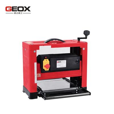 China Machine repair shops GEOX 1800W type 10 inch thick wooden crawler rigid planer for sale