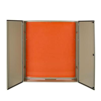 China Universal Construction Hoist Electric Control Box Double Door IP65 Panel Box for sale