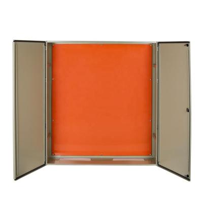 China Universal Construction Hoist Electric Control Box Double Door IP65 Panel Box for sale