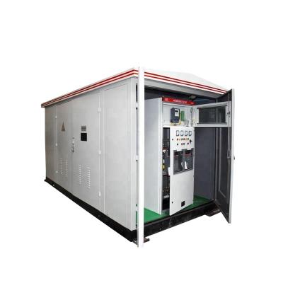 China YB Series Prefab Metal Transformer Package Substation Substation/Cubicle Kiosk CUSTOMIZATION for sale