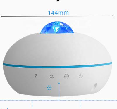 China Corleone WiFi Projection Contemporary Starry Doodle Smart Dual Mode Night Light Small Light Blue--tooth Alexa&Google Voice for sale