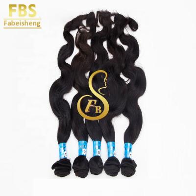 China Body Wave FBS Body Wave Bundles Wholesale Virgin Brazilian Remy Human Hair Extension Tape Grade 8A for sale