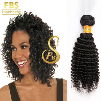 China FBS Deep Curly Deep Wave Raw Bundle With Chinese Virgin 100% And Euro Hair Extensions Hair Mix Manufacturer Price 6A Quality for sale