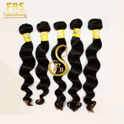 China FBS Loose Curly Ideal Hair Product In Virgin Cuticle Aligned Hair , Indian Curly Loose Curly Hair Extensions For Elegent Lady for sale