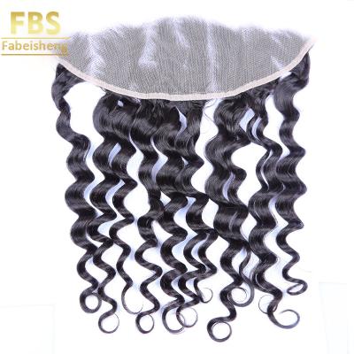 China FBS Factory Italian Wave Weave With Closure n Headband, 13x6 Kinky Curly Hair, Italian Wave Hair Wig Closure for sale