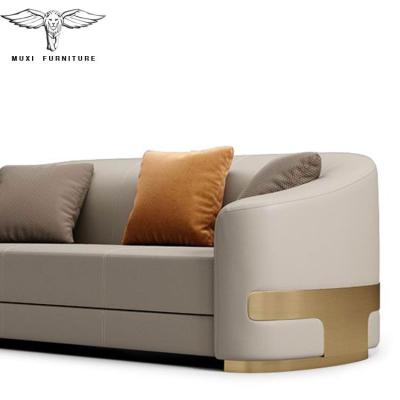 China Other High Canape Cream And Brown Full Set Living Room Furniture Modern Luxury Cool Cornar Sofa For Home for sale