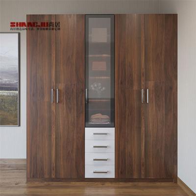 China Durable Popular Modern Australia Cabinet Closet MDF Bedroom Wardrobe Design for sale