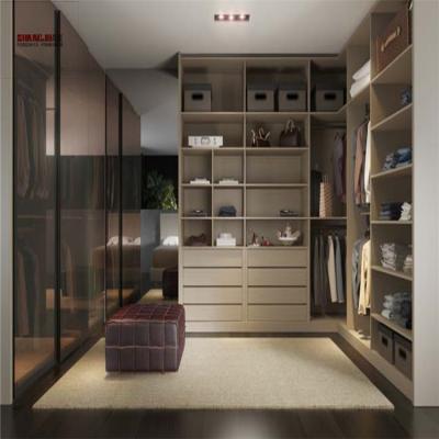 China Durable High End Cabinet Wall Aluminum Wardrobe Door Designs For Small Bedroom for sale