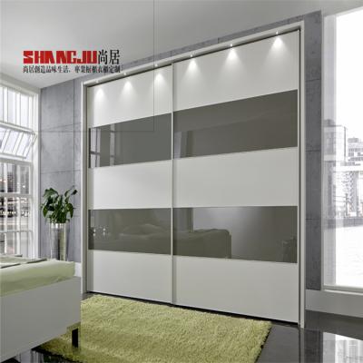 China Factory price Middle East style metal teak bedroom wardrobe system large clothes space saving wardrobes for sale