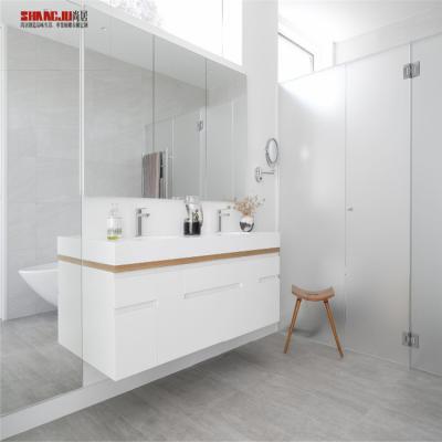 China Modern Bathroom Vanity Furniture Made In China Italian Style Ensuite Bathroom Ready To Install for sale