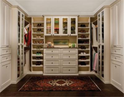 China Durable China Manufacturer Custom Space Organizer Luxury Italian Walk-in Cabinet for sale