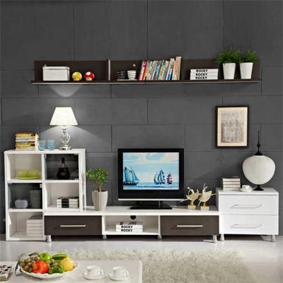 China Morden Home Furniture General Use And TV Rack Detail Use TV Cabinet With Showcase for sale