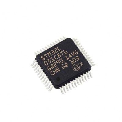 China STM32L051C8T6TR Standard Package LQFP48 Electronic Component Chip Module 32-Bit Microcontroller IC Arduino for sale