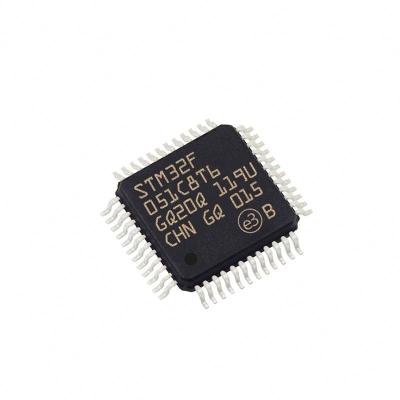 China Standard Chip Module Electronic Component IC Microcontroller STM32F051C8T6 Package LQFP48 32-Bit Arduino for sale