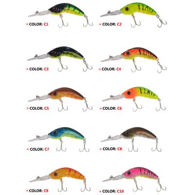 China ABS Plastic Simulation Fishing Lure 10cm 12.8g Jerkbait Floating Hard Bait Bass Carp Fishing Tackle for sale