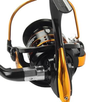 China Hot Sale 5.2:1 Professional Throwing Fishing Saltwater Spinning Fishing Spinning Reel Alloy Fishing Tackle Mini Portable Spinning Reel for sale