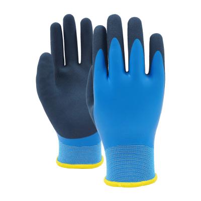 Chine 13 Gauge Gants en latex à double couche Gants de travail résistants à l'abrasion OEM ODM à vendre