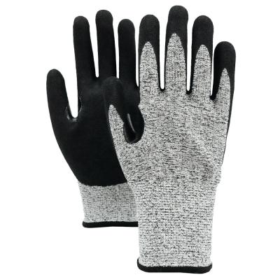 China 4X43C 13 Gauge HPPE Anti Slip Heavy Duty Grip Gloves , Industrial Anti Cut Safety Gloves For Men for sale