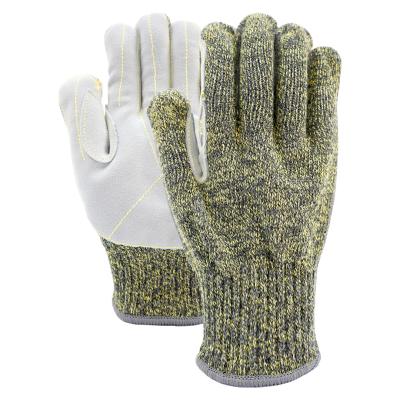 China Guantes grises resistentes a altas temperaturas guantes de trabajo resistentes al corte personalizados en venta