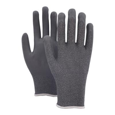 China 18 Gauge Lightweight Industrial Safety Gloves Nitrile Foam Palm Anti-slip Work Gloves for sale