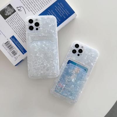 China 2021new Simple Shell Anti-fall Mobile Phone Cases & Bags Card Bag Phone Case For Iphone 12 Pro Max for sale