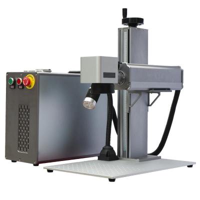 China Laser Marking High Speed ​​Industrial Fiber Laser Marking Machine For Metal 20W for sale