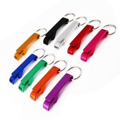 China Viable Personalized Mini Portable Customized Logo Metal Wine Beer Bottle Opener Key Chain for sale