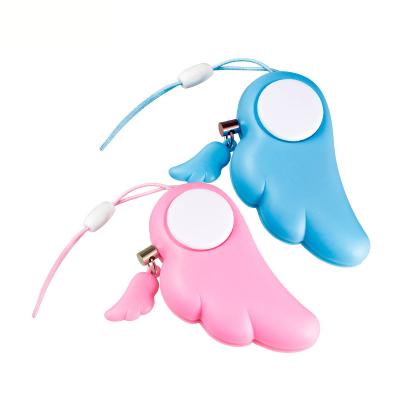 China Angel Wing Cheap Angel Wing Anti-rape Device Personal Guardian Angel Self Protection Alarm Keychain for sale