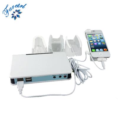 China Cell Phone Stores 4 Aims Usb Multi Port Alarm Device For Phone And Tablet Security Display for sale