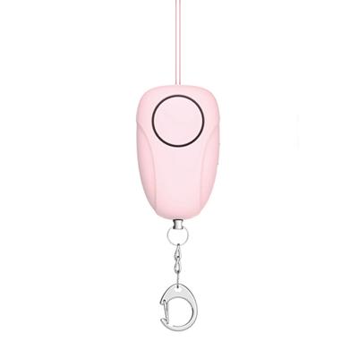 China Waterproof 120DB Single USB Charging Siren Mini Personal Security Alarm Keychain by Safesound for Women for sale