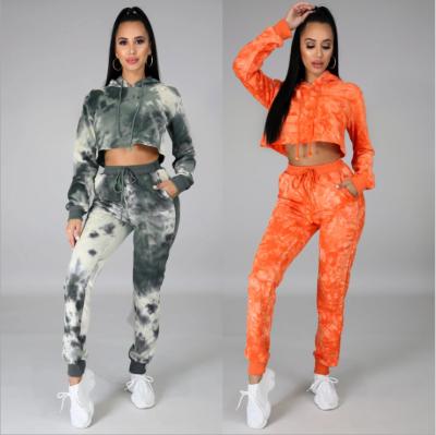 China Anti-pilling Plus Size Tracksuit Active Jogger Women's 2 Piece Set Sweatsuit Running Jogging Pants And Hoodies Clothing Sets for sale