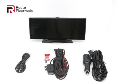 Chine Caméra de tableau de bord de voiture à écran tactile capacitif DVR avec caméra frontale 2.5K caméra arrière 1080P à vendre