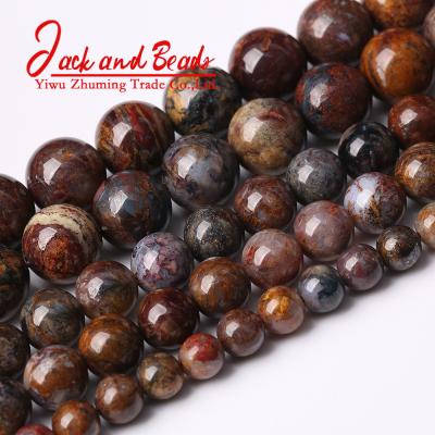 China DIY Jewelry Making Natural Red Pietersite Gemstone Beads For Jewelry Making DIY Bracelets for sale