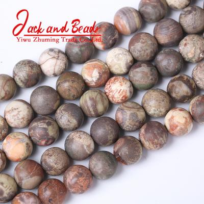 China DIY Jewelry Making Wholesale Natural Stone Flower Jasper Agates Beads For Jewelry Making for sale