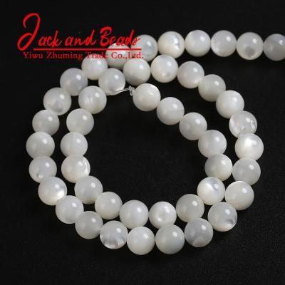 China DIY Jewelry Making Size Quality Natural Shinning Trochus Shell Loose Beads Pearl Shell Beads for sale