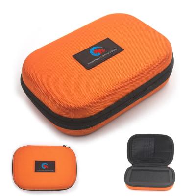 China Oxford Eva Foam Waterproof Protective Waterproof Orange Ballistic Case For Mobile Phone Accessories for sale