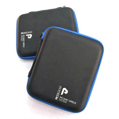 China Portable Handheld Black Waterproof EVA Tool Case Blue Hard Zipper Case For Sale for sale