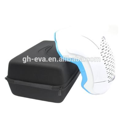 China 2022 Promotion Black Large Capacity Hard EVA Tool Box For Head Massager Case for sale