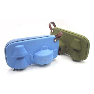 China Durable Waterproof Hard Eva Protect Storage To Carry Case Box For Tea Sets for sale