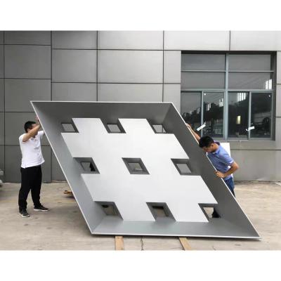 China Mordern Fashion Facade Materials Building Aluminum Perforated Panel for sale