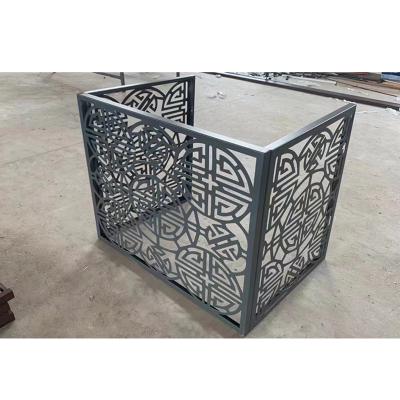 China Commercial Decorative AC Outdoor Air Conditioner Unit Aluminum Cover for sale