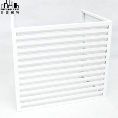 China Air Conditioner Home Parts Outdoor Aluminum Air Conditioner Cover For Decoration Wall for sale