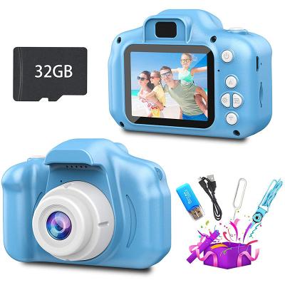 China With MicroSD 64G Upgrade Kids Selfie Camera HD Digital Video Cameras For Toddler Christmas Birthday Gifts For Boys Age 3-9 for sale