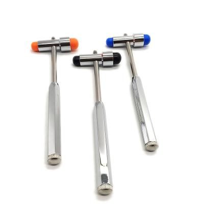 China Percussor Superficial Soft Flexible Diagnostic Reflex Hammer Nervous System Test Responses Percussion Medical T-Shaped Hammer for sale