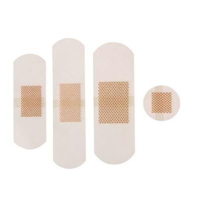 China PE first aid adhesive bandages transparent waterproof clear transparent bandage wrapped in elastic transparent waterproof pe care bandage plastic for sale